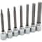Dynamic Tools 3/8" Drive 7 Piece SAE, Long Hex Socket Set, 1/8" - 3/8" D010015 - alternate 1